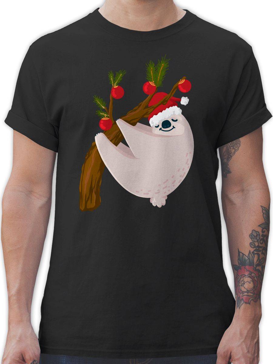 Shirtracer Faultier Weihnachten Shirts & Mehr Shirtracer