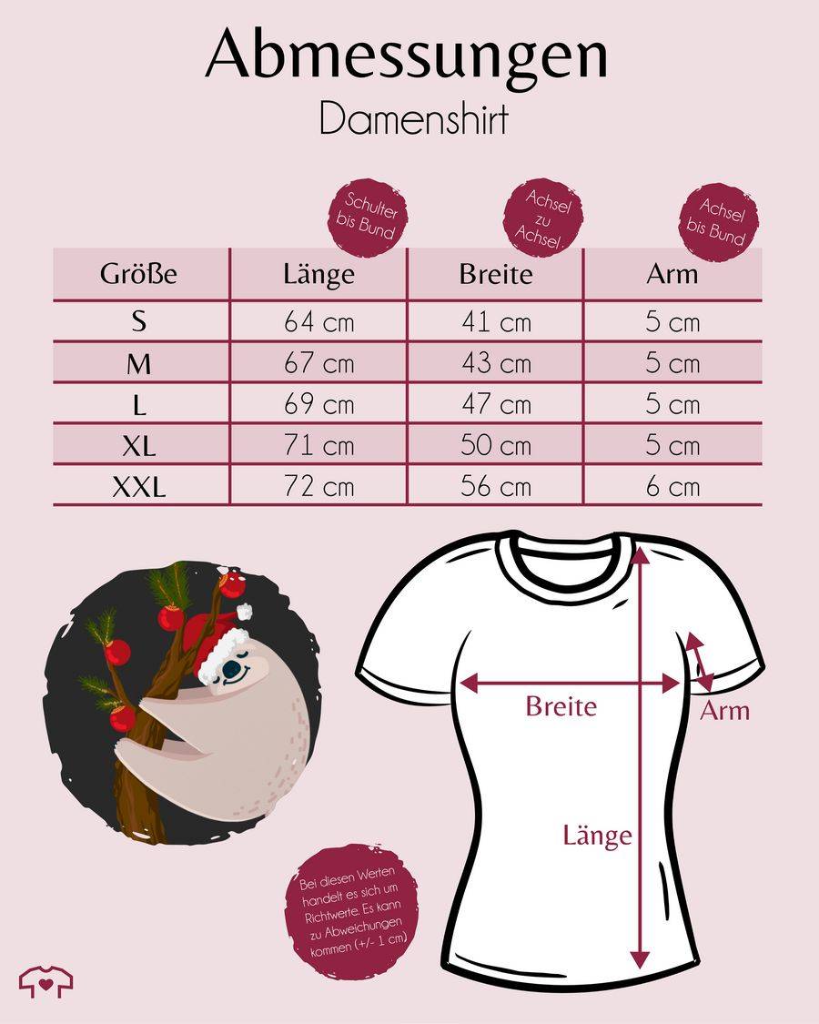 Shirtracer Faultier Weihnachten Shirts & Mehr Shirtracer