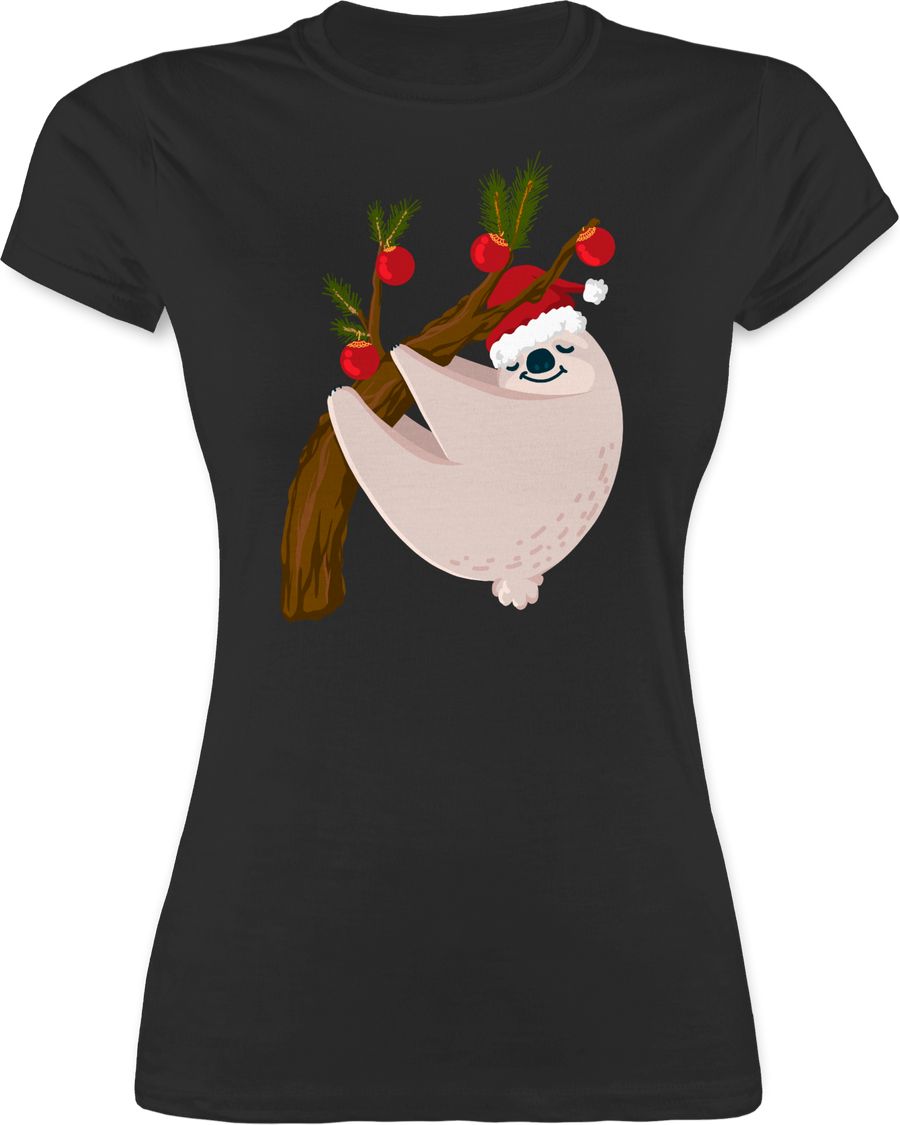 Shirtracer Faultier Weihnachten Shirts & Mehr Shirtracer