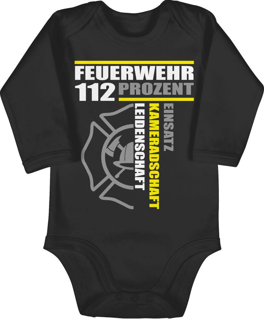 Shirtracer Feuerwehr 112 Prozent - Einsatz Kameradschaft Leidenschaft - Freiwillige Feuerwe Shirtracer
