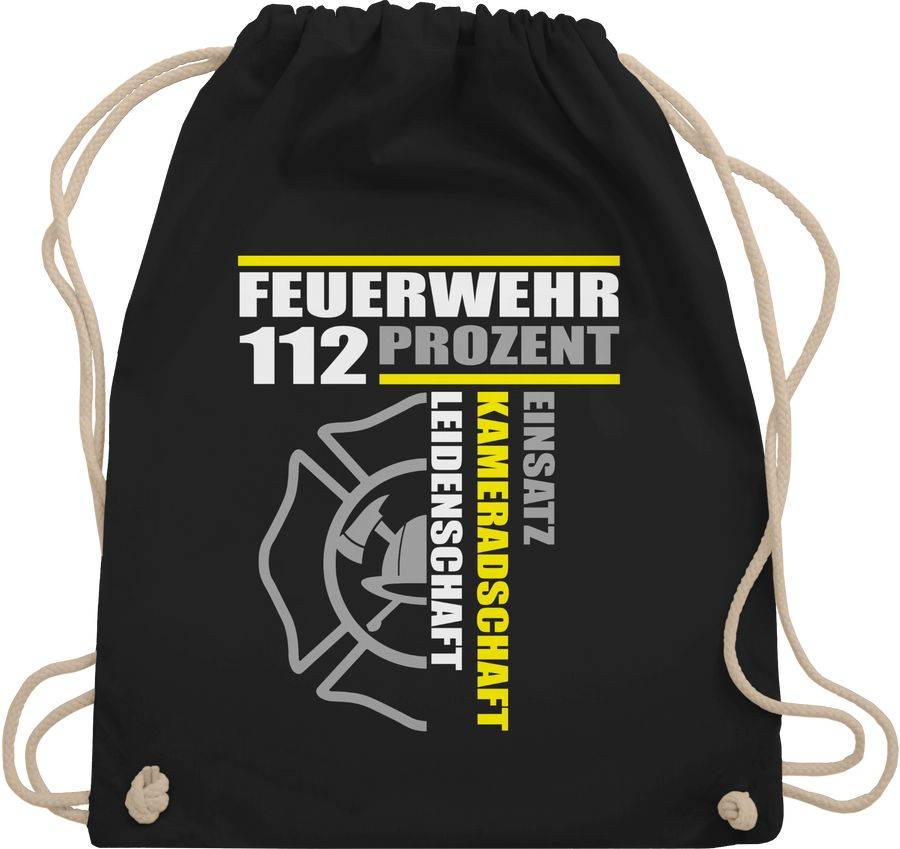 Shirtracer Feuerwehr 112 Prozent - Einsatz Kameradschaft Leidenschaft - Freiwillige Feuerwe Shirtracer