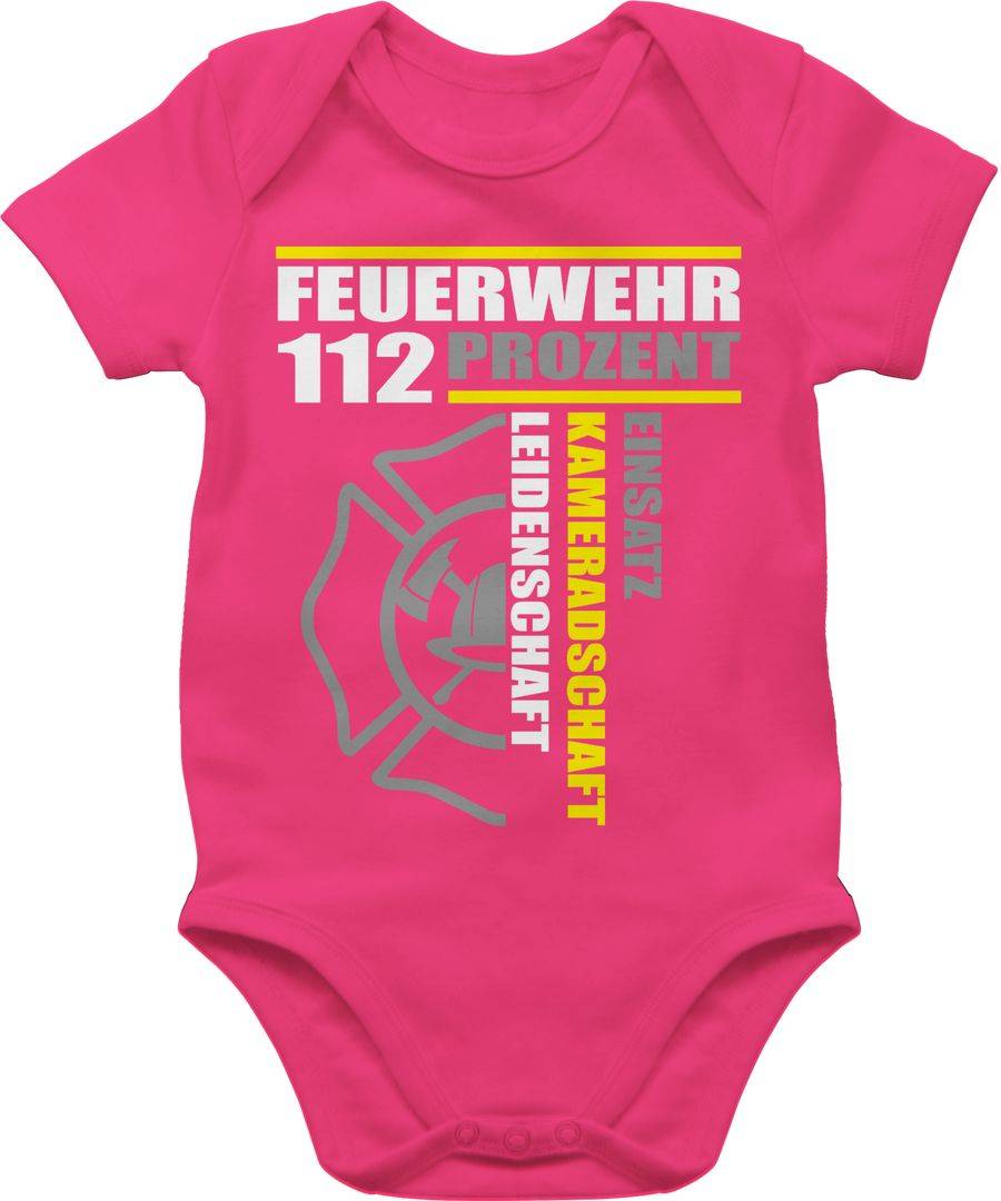Shirtracer Feuerwehr 112 Prozent - Einsatz Kameradschaft Leidenschaft - Freiwillige Feuerwe Shirtracer