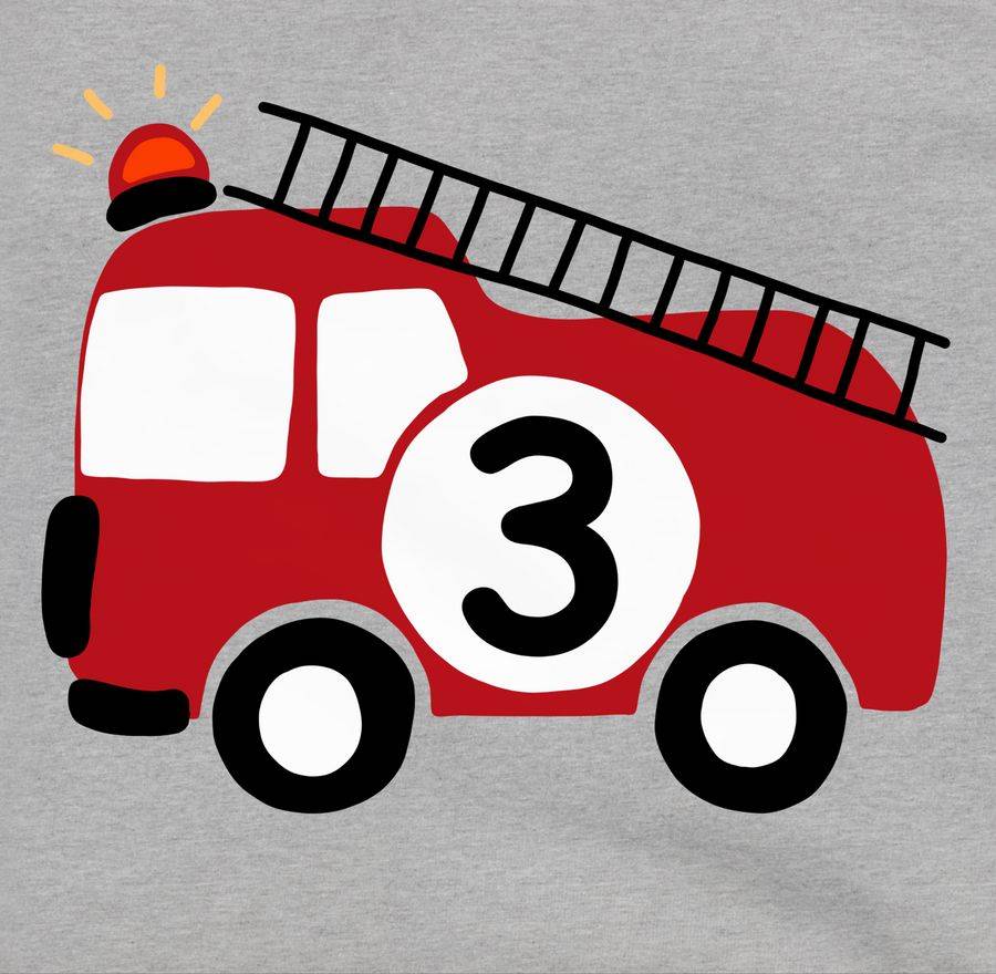 Shirtracer Feuerwehr Auto Drei Shirts & Mehr Shirtracer