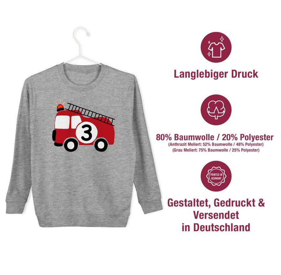 Shirtracer Feuerwehr Auto Drei Shirts & Mehr Shirtracer