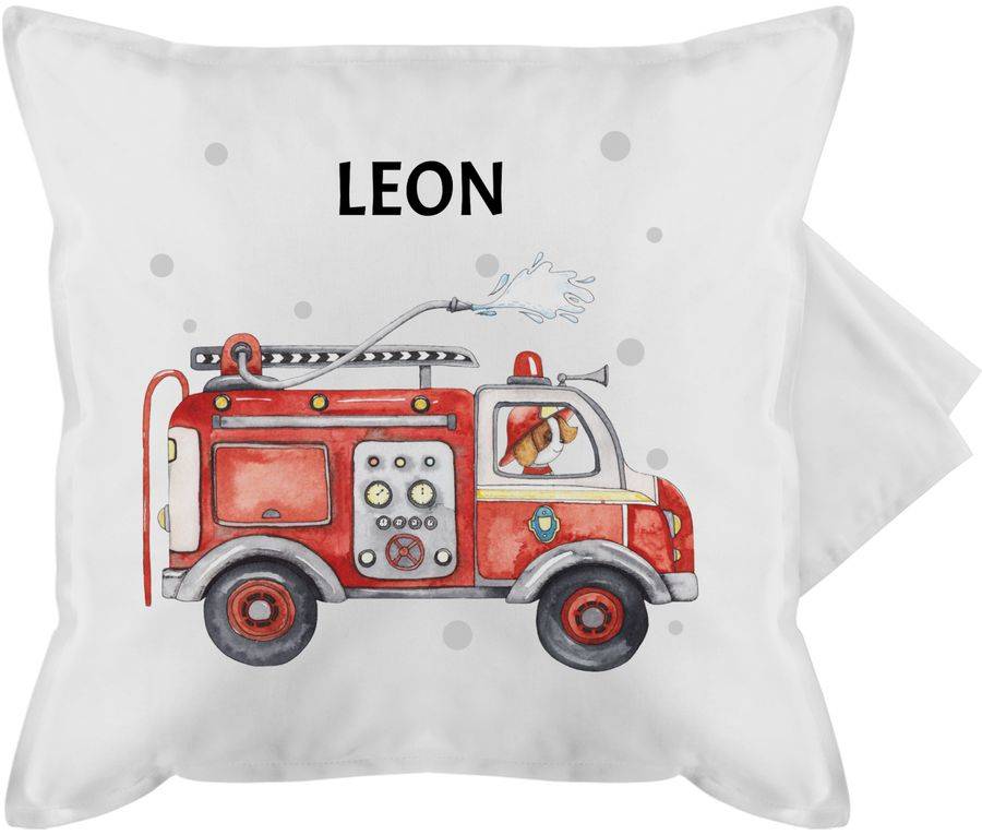 Shirtracer Feuerwehr Auto Feuerwehrauto 112 Fire Truck Löschfahrzeug: T-Shirt Turnbeutel Shirtracer