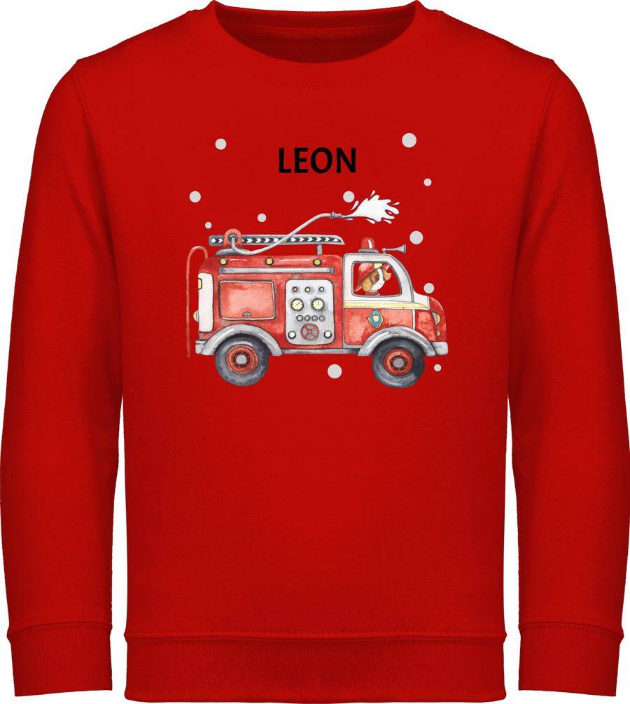 Shirtracer Feuerwehr Auto Feuerwehrauto 112 Fire Truck Löschfahrzeug: T-Shirt Turnbeutel Shirtracer