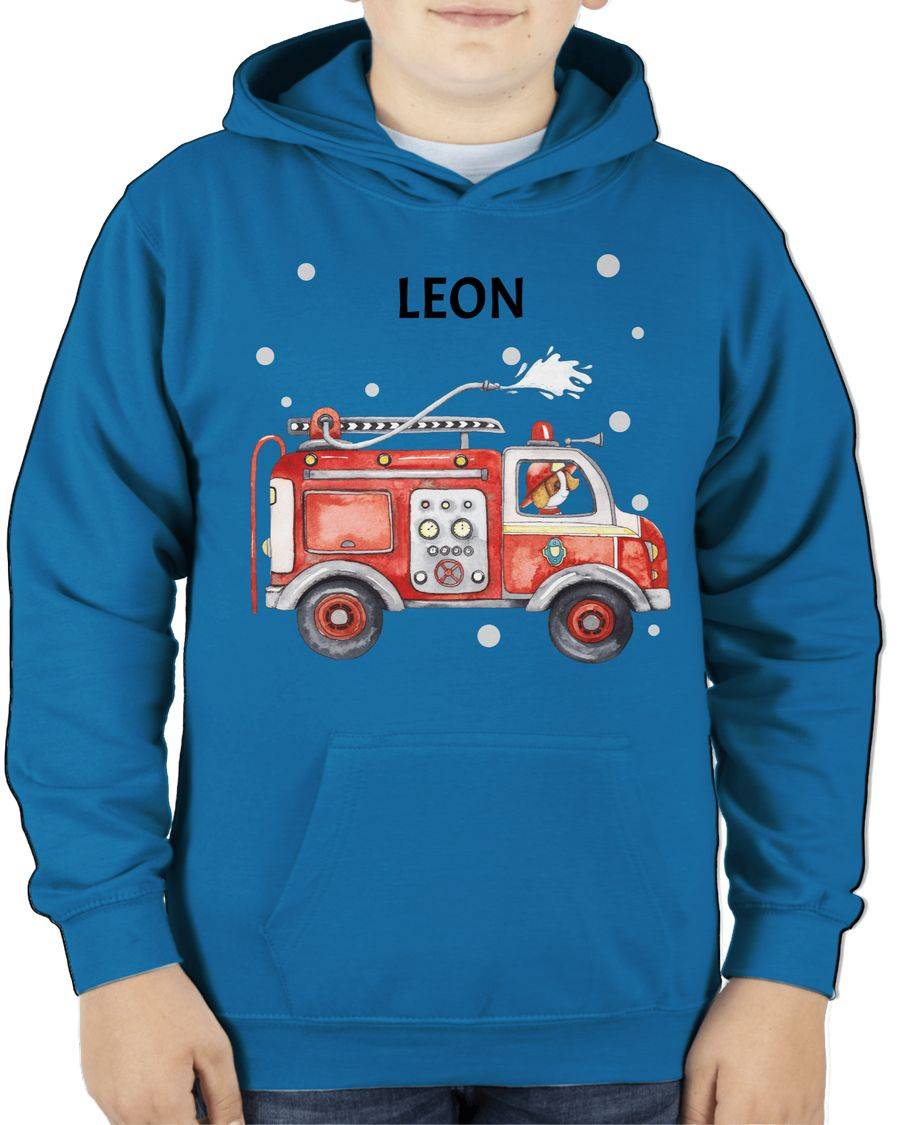 Shirtracer Feuerwehr Auto Feuerwehrauto 112 Fire Truck Löschfahrzeug: T-Shirt Turnbeutel Shirtracer