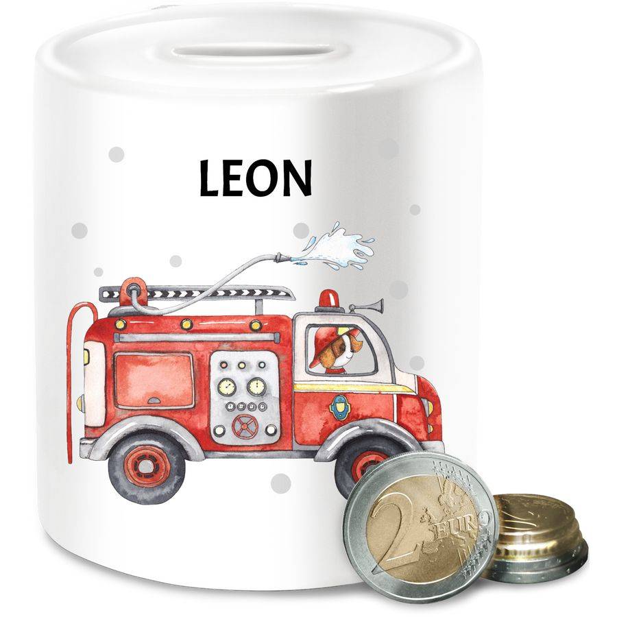 Shirtracer Feuerwehr Auto Feuerwehrauto 112 Fire Truck Löschfahrzeug: T-Shirt Turnbeutel Shirtracer