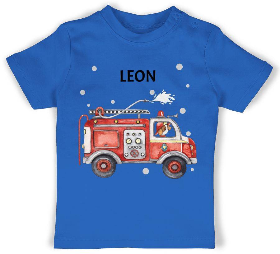 Shirtracer Feuerwehr Auto Feuerwehrauto 112 Fire Truck Löschfahrzeug: T-Shirt Turnbeutel Shirtracer
