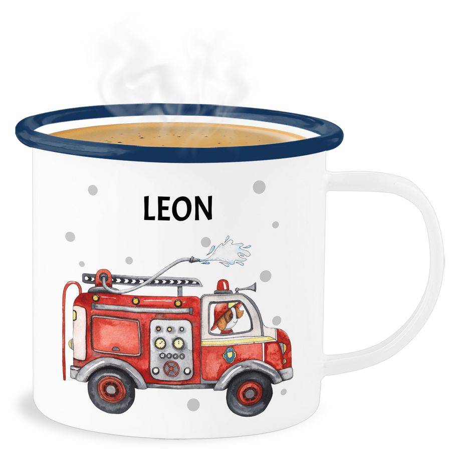 Shirtracer Feuerwehr Auto Feuerwehrauto 112 Fire Truck Löschfahrzeug: T-Shirt Turnbeutel Shirtracer