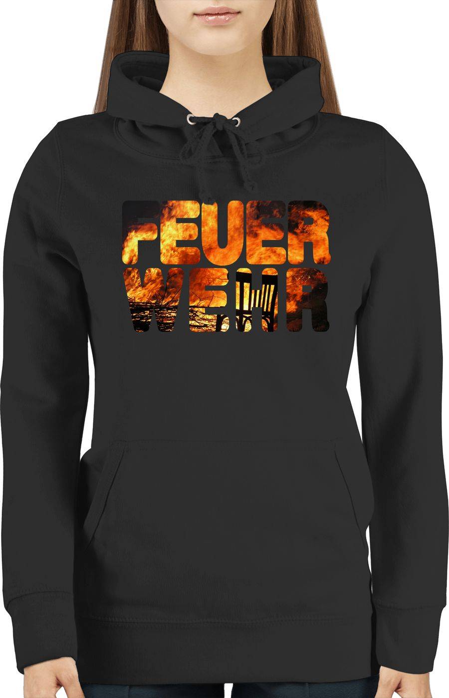 Shirtracer Feuerwehr Flammen: Tshirt Gym Bag Shirtracer