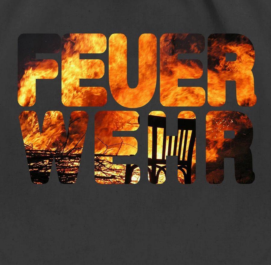 Shirtracer Feuerwehr Flammen: Tshirt Gym Bag Shirtracer