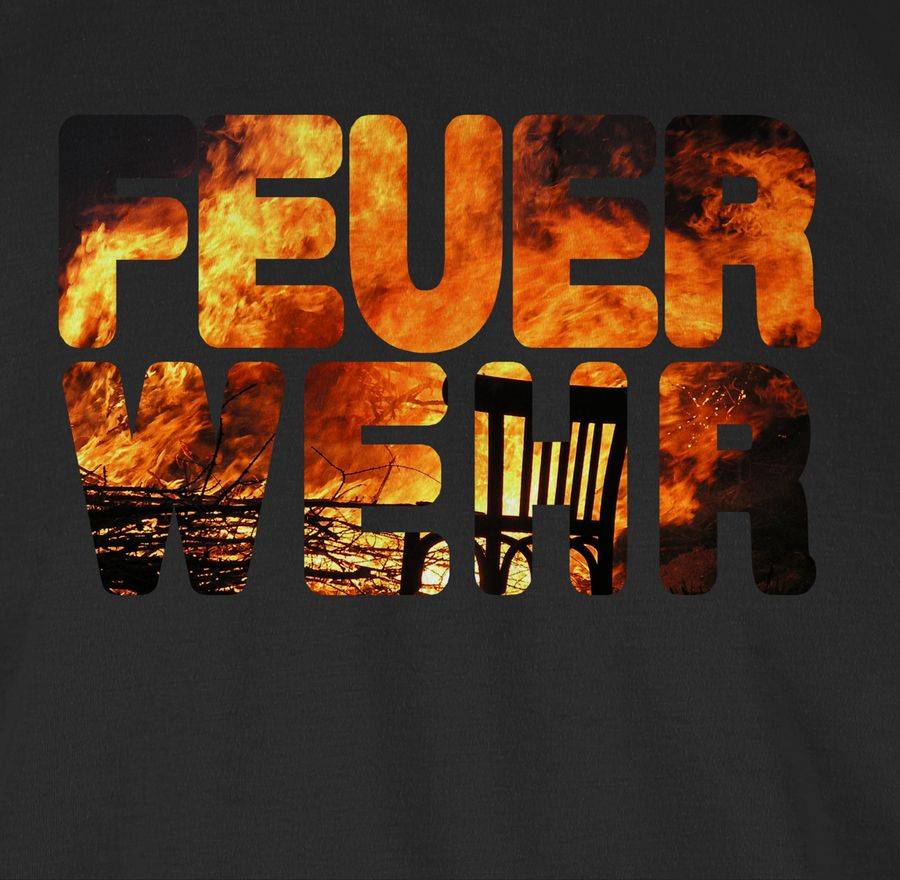 Shirtracer Feuerwehr Flammen: Tshirt Gym Bag Shirtracer