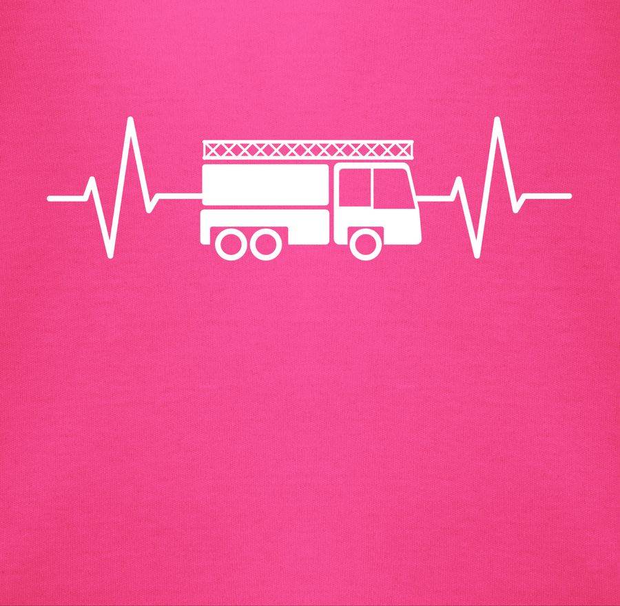 Shirtracer Feuerwehr Herzschlag - Weiß Shirts & Mehr Shirtracer