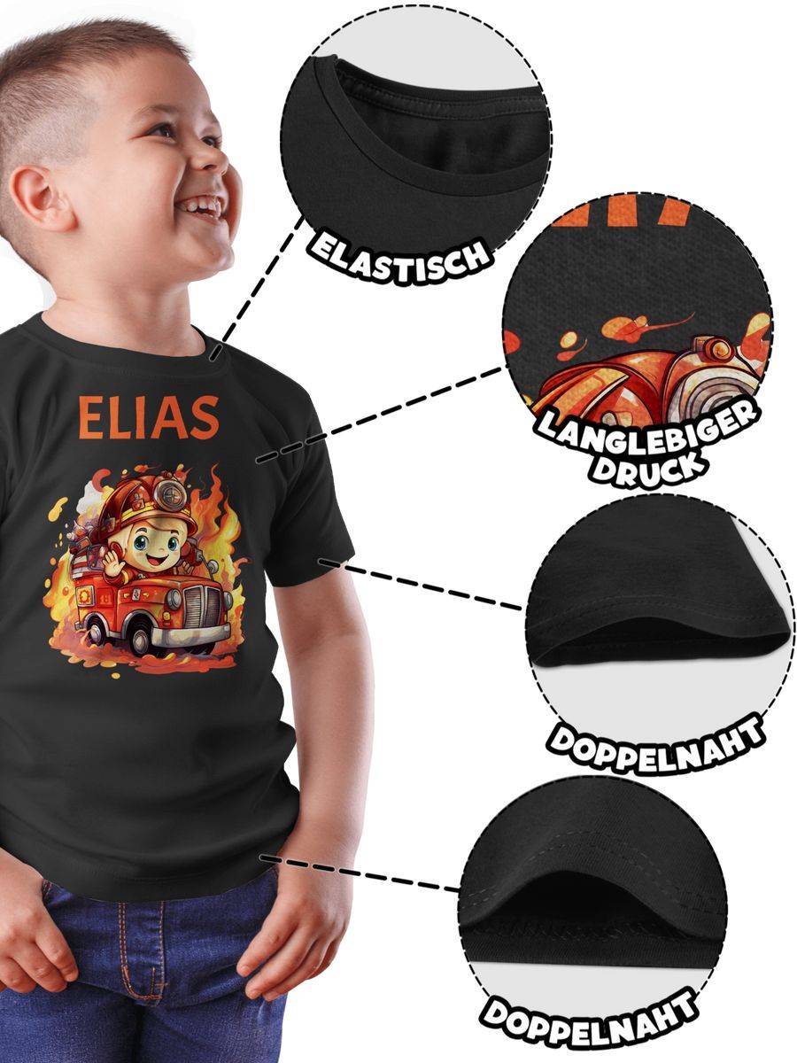 Shirtracer Feuerwehr Junge Feuerwehr Kinder Shirts & Mehr Shirtracer
