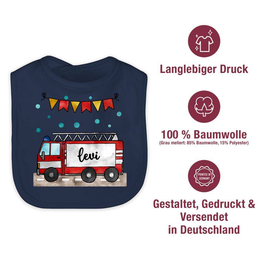 Shirtracer Feuerwehrauto - Geschenk: Tshirt Turnbeutel Shirtracer