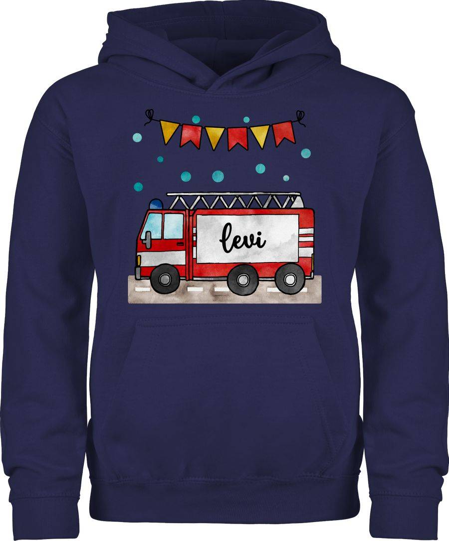 Shirtracer Feuerwehrauto - Geschenk: Tshirt Turnbeutel Shirtracer