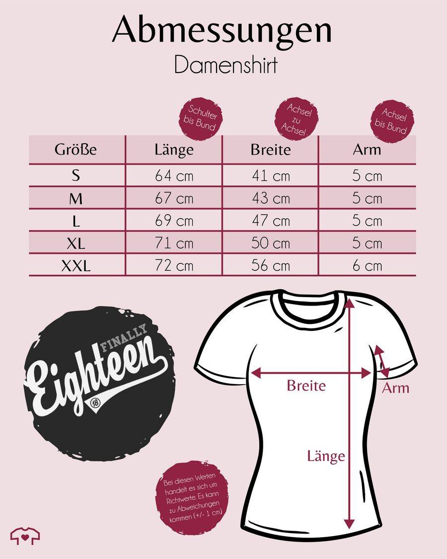 Shirtracer Finally Eighteen College Stil: Tshirt Turnbeutel Shirtracer