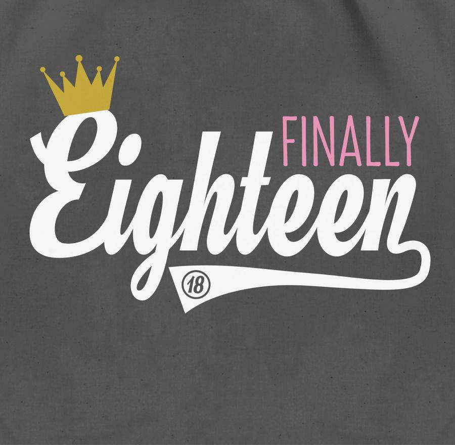 Shirtracer Finally Eighteen Krone Shirts & Mehr Shirtracer