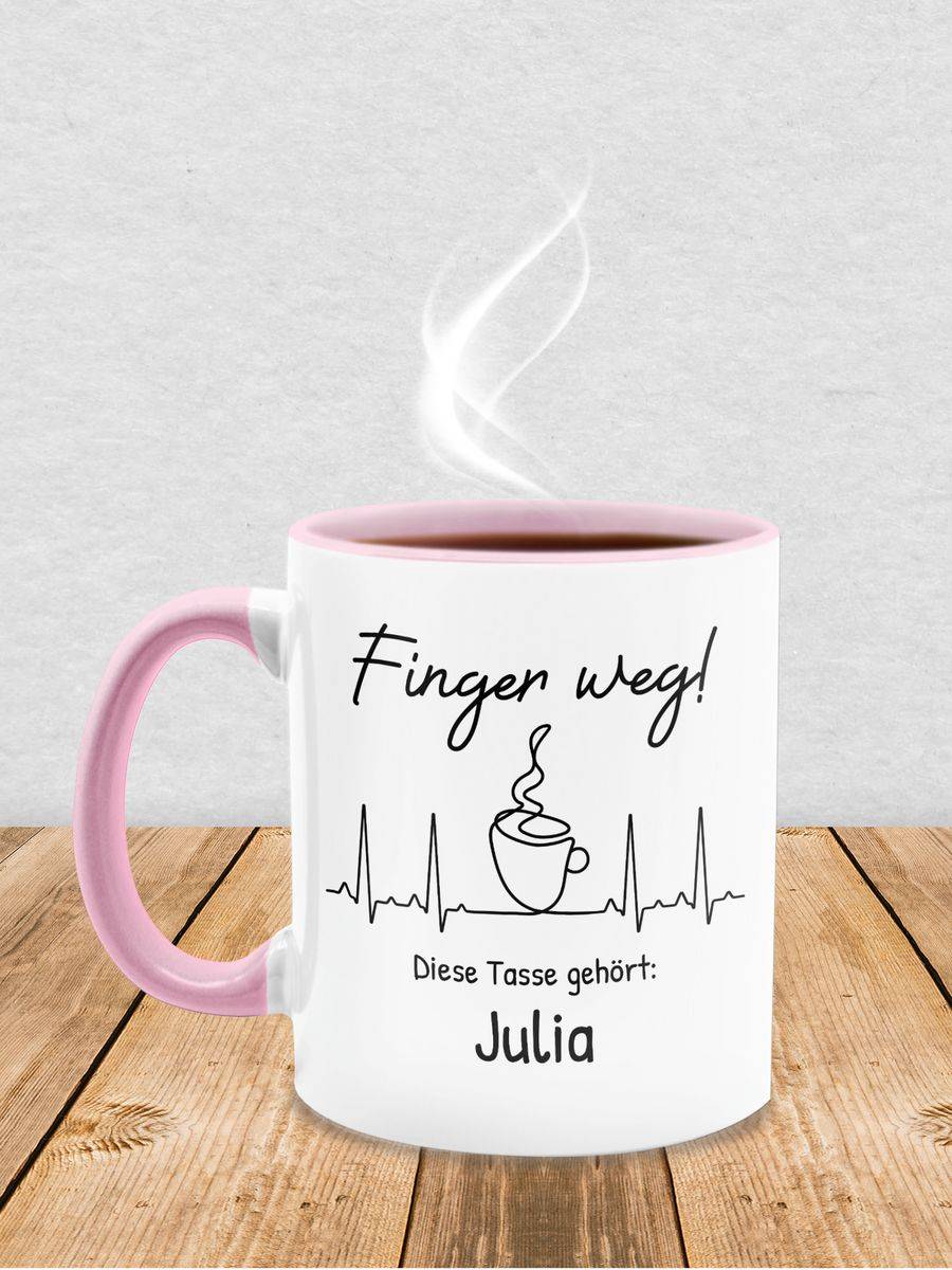 Shirtracer Finger Weg Diese Tasse Gehört Shirts & Mehr Shirtracer