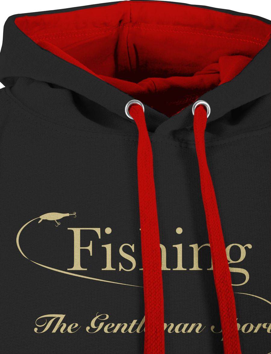 Shirtracer Fishing - The Gentleman Sport: Tshirt Turnbeutel Shirtracer