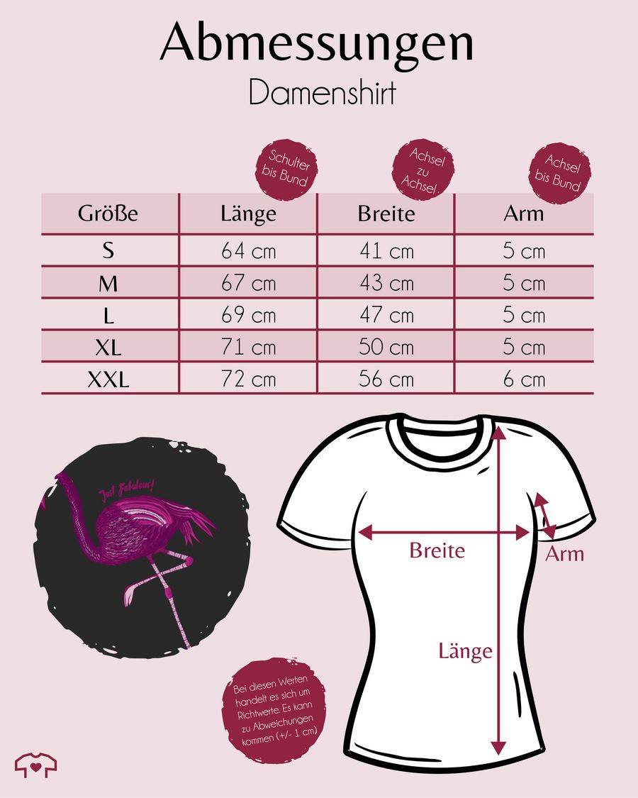 Shirtracer Flamingo - Just Fabulous Shirts & Mehr Shirtracer