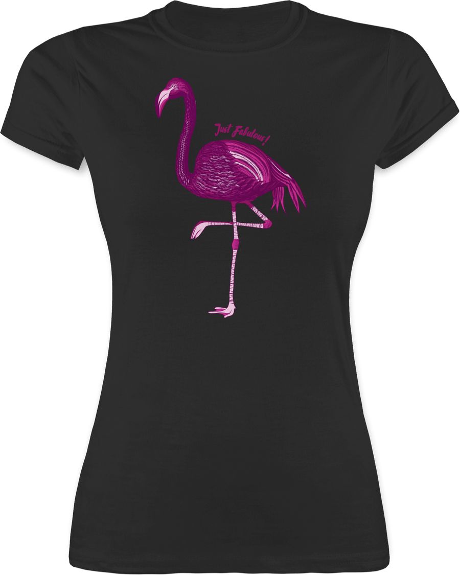 Shirtracer Flamingo - Just Fabulous Shirts & Mehr Shirtracer