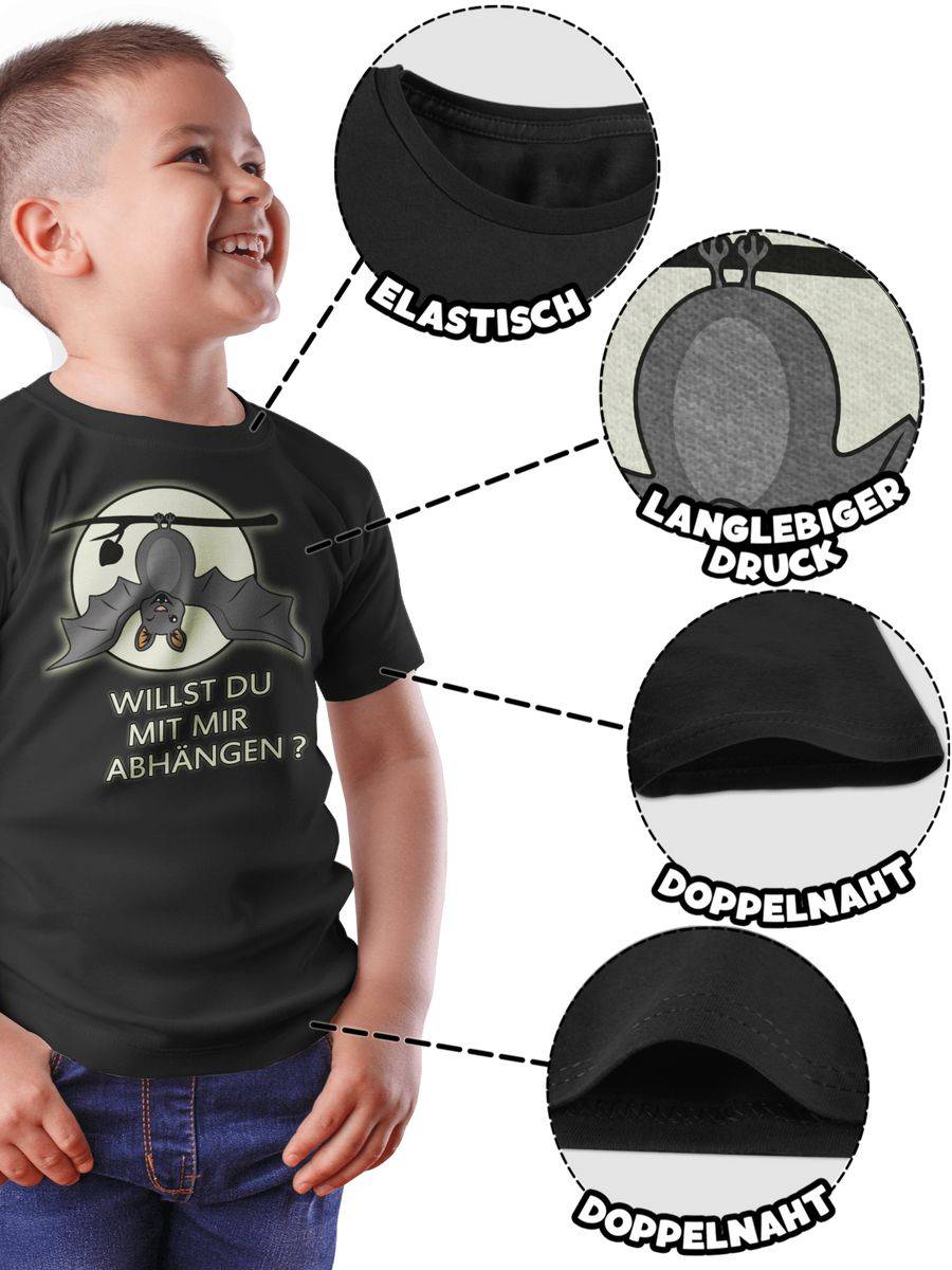 Shirtracer Fledermaus - Willst Du Mit Mir Abhängen ?: Tshirt Gym Bag Shirtracer