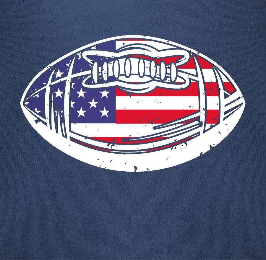 Shirtracer Football Mit Amerikanischer Flagge Shirts & Mehr Shirtracer