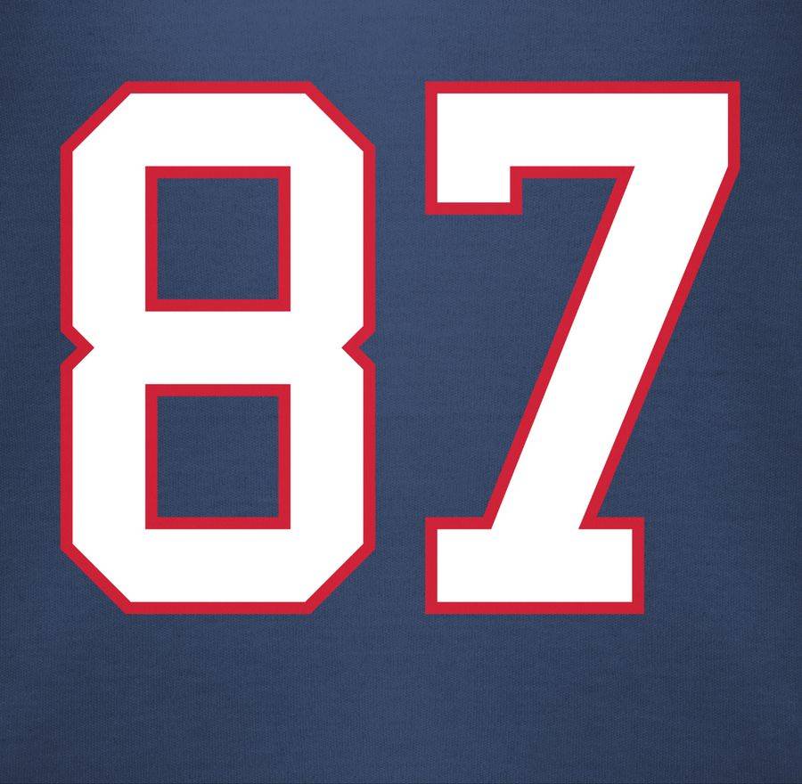 Shirtracer Football New England 87: Tshirt Turnbeutel Shirtracer