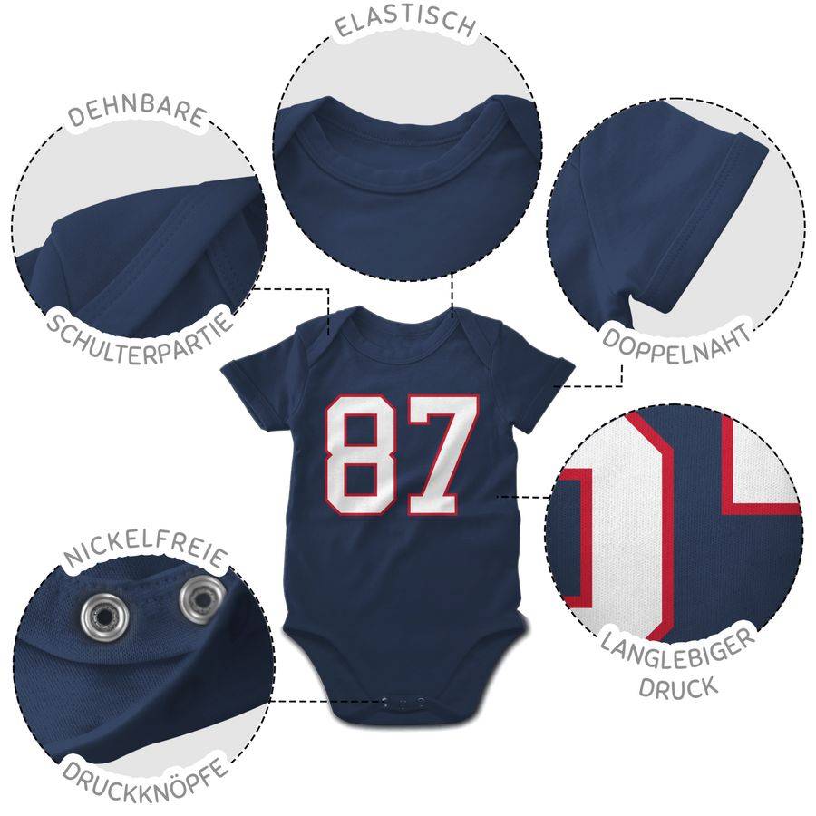 Shirtracer Football New England 87: Tshirt Turnbeutel Shirtracer
