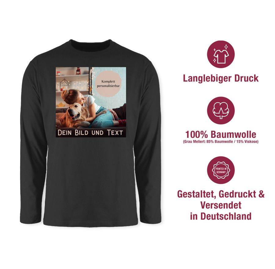 Shirtracer Foto Bild Geschenk Shirts & Mehr Shirtracer