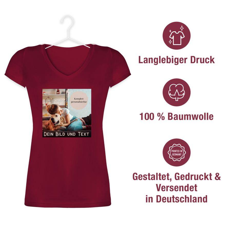 Shirtracer Foto Bild Geschenk Shirts & Mehr Shirtracer