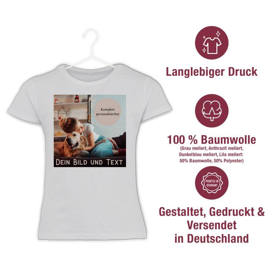 Shirtracer Foto Bild Geschenk Shirts & Mehr Shirtracer