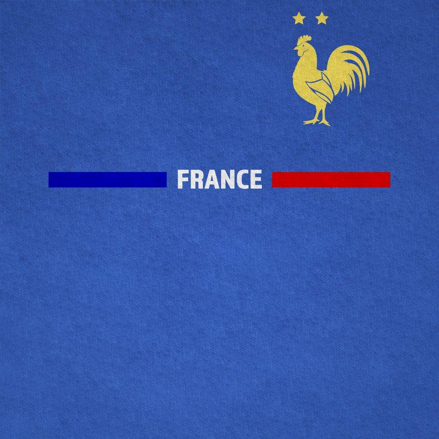 Shirtracer Frankreich Trikot Wappen France Mit Stolz Französisches Fan-Motiv Shirtracer