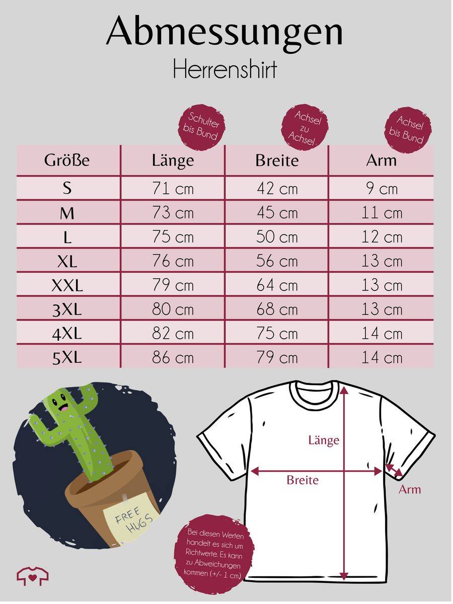 Shirtracer Free Hugs Kaktus: Tshirt Rucksack Shirtracer