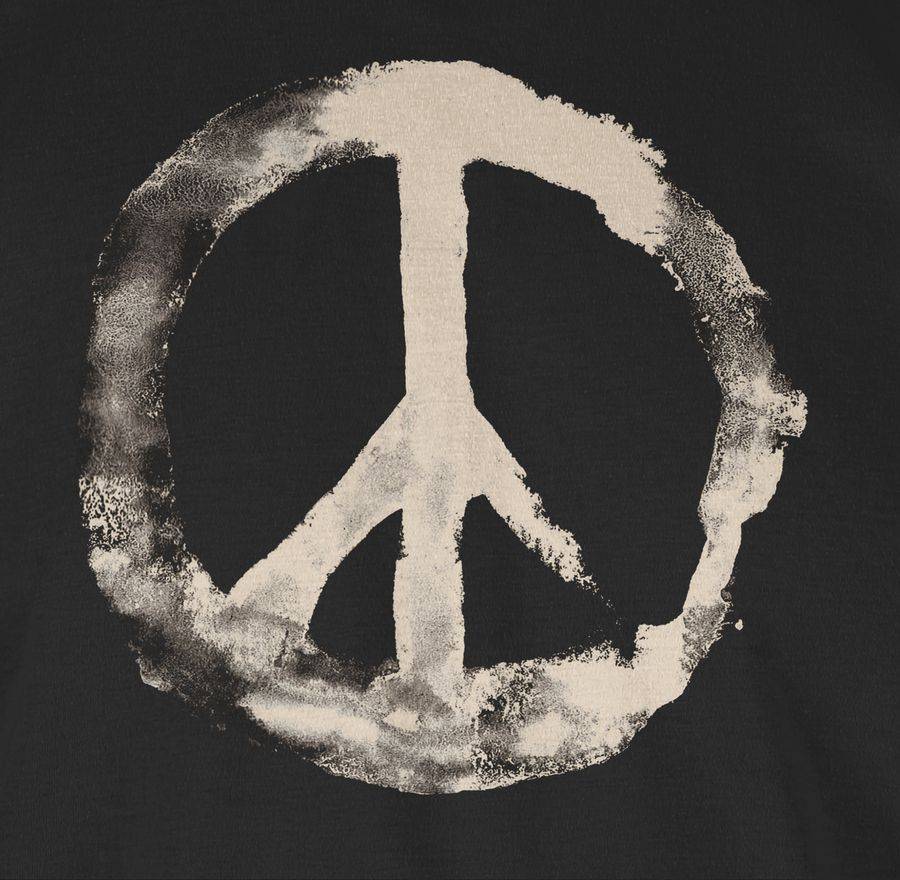 Shirtracer Frieden - Peacesymbol Weiss Shirts & Mehr Shirtracer