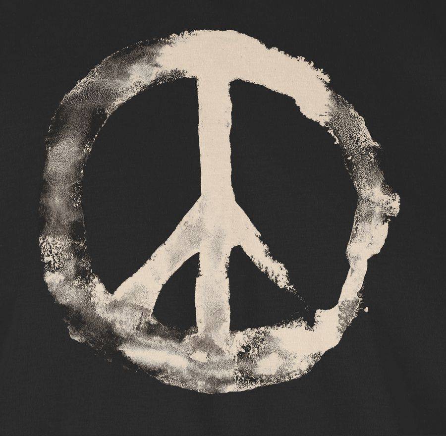 Shirtracer Frieden - Peacesymbol Weiss Shirts & Mehr Shirtracer