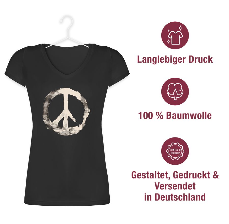 Shirtracer Frieden - Peacesymbol Weiss Shirts & Mehr Shirtracer