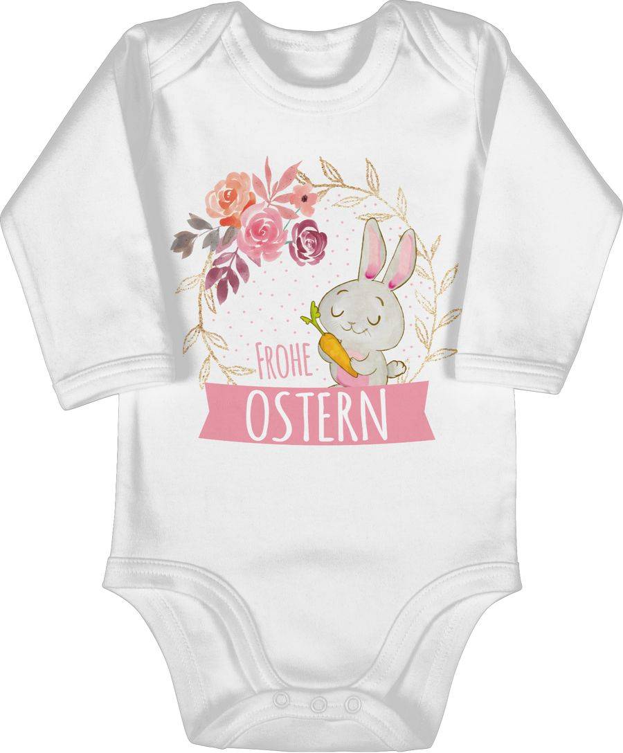 Shirtracer Frohe Ostern Aquarell: T-Shirt Turnbeutel Shirtracer