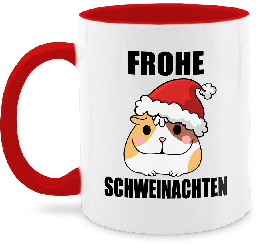 Shirtracer Frohe Schweinachten mit Meerschweinchen: Tshirt Rucksack Shirtracer
