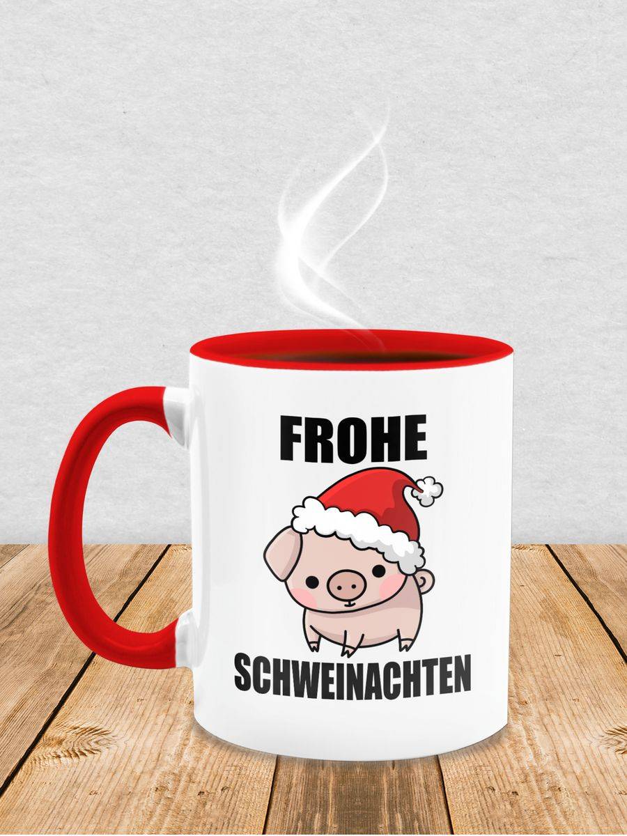 Shirtracer Frohe Schweinachten: T-Shirt Rucksack Shirtracer