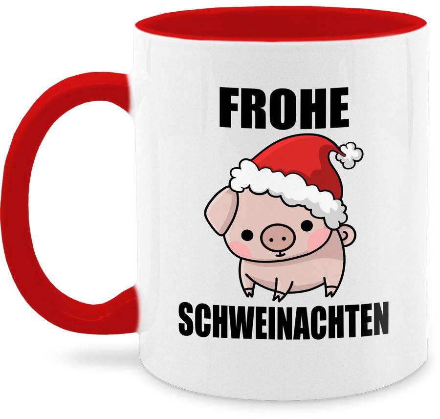 Shirtracer Frohe Schweinachten: T-Shirt Rucksack Shirtracer