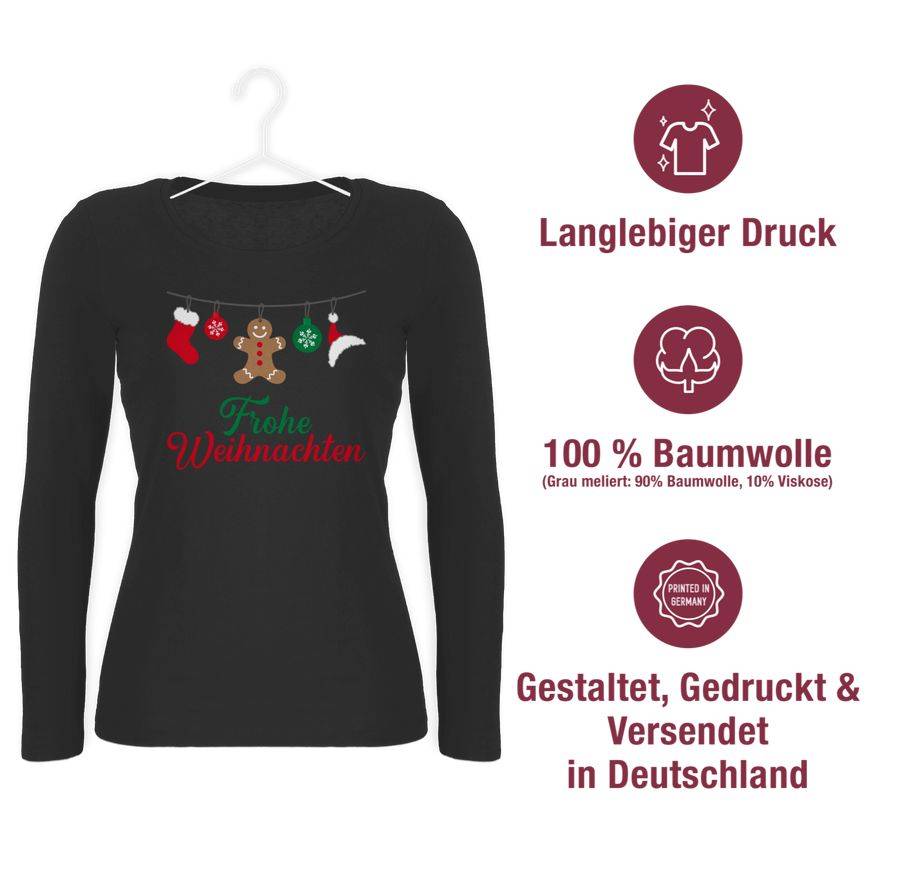 Shirtracer Frohe Weihnachten Girlande Shirts & Mehr Shirtracer