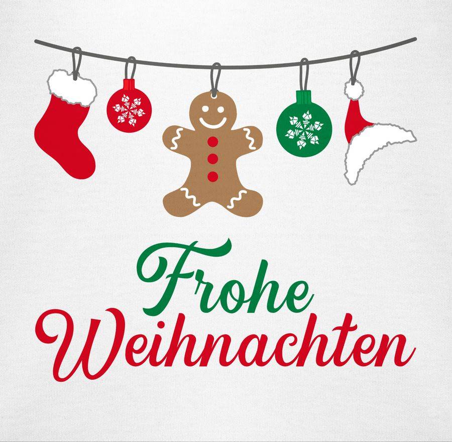 Shirtracer Frohe Weihnachten Girlande Shirts & Mehr Shirtracer