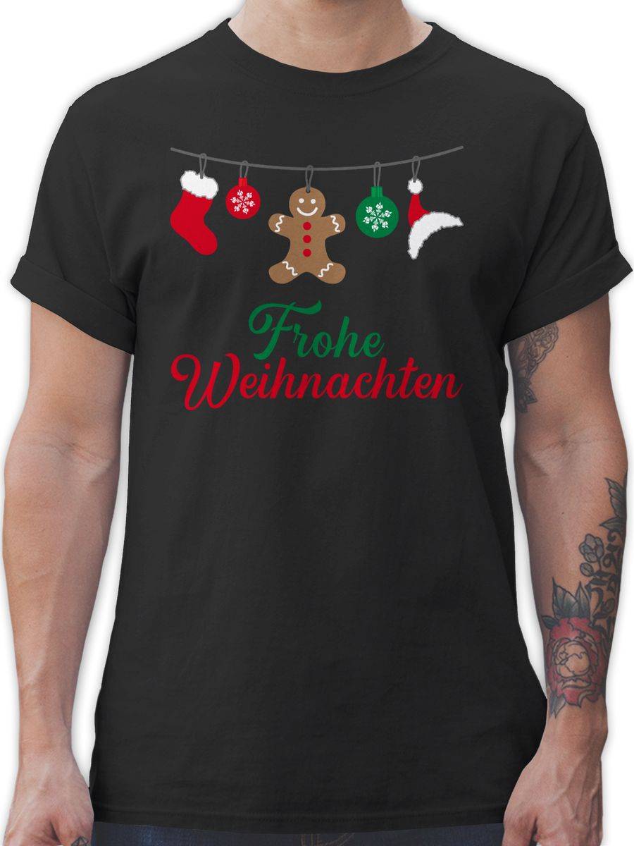 Shirtracer Frohe Weihnachten Girlande Shirts & Mehr Shirtracer