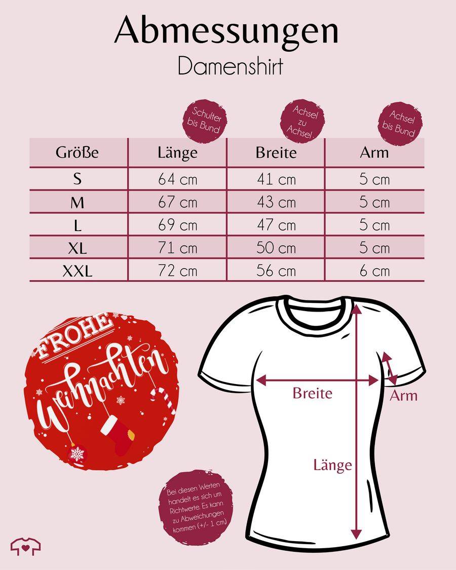 Shirtracer Frohe Weihnachten Lettering Shirts & Mehr Shirtracer