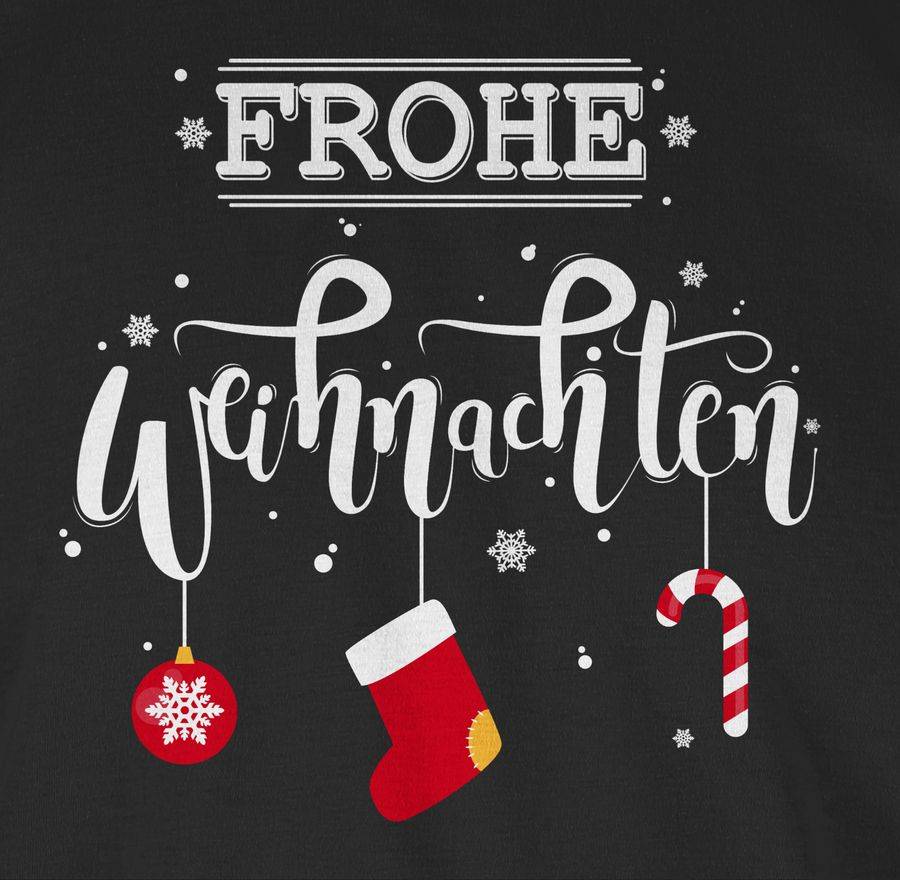 Shirtracer Frohe Weihnachten Lettering Shirts & Mehr Shirtracer