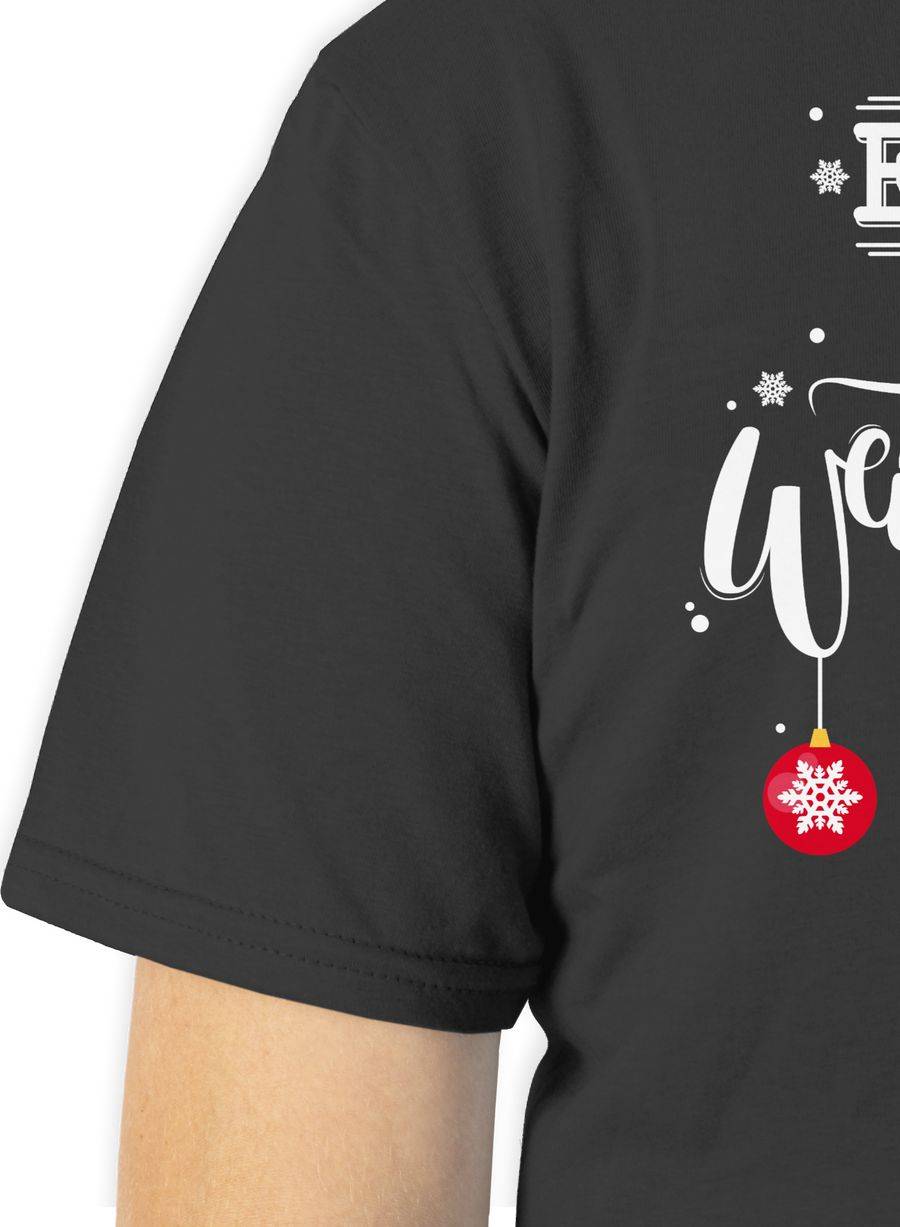 Shirtracer Frohe Weihnachten Lettering Shirts & Mehr Shirtracer