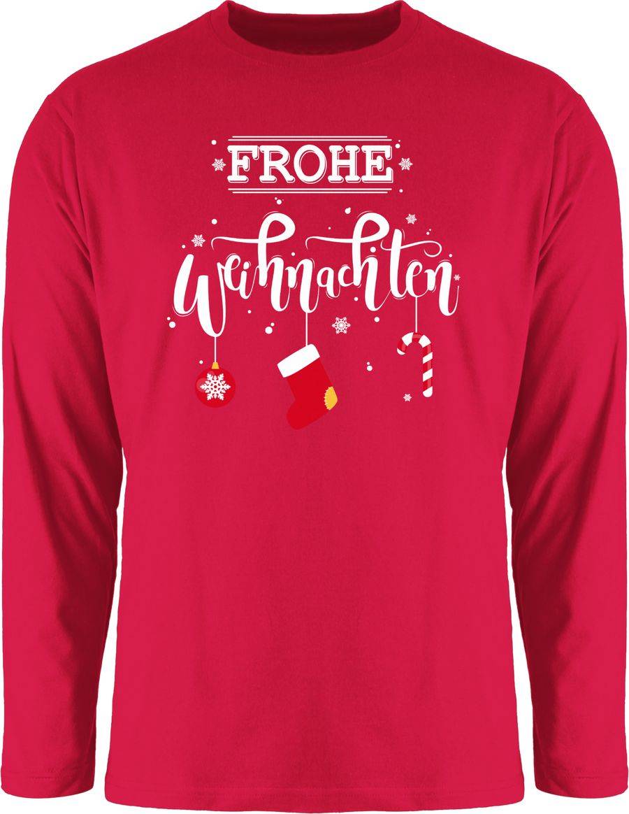 Shirtracer Frohe Weihnachten Lettering Shirts & Mehr Shirtracer